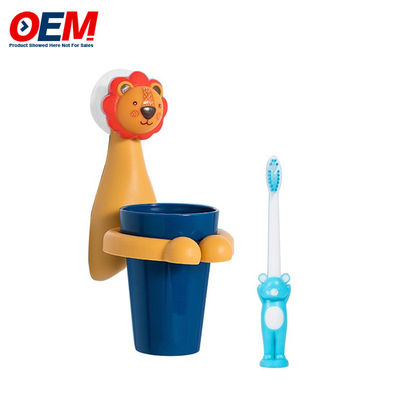 Cubierta de cepillo de dientes personalizado Bebé Cubierta de cepillo de dientes montada en la pared OEM Cubierta de dientes dibujada