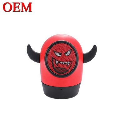 Juguete de dibujos animados personalizados tomando altavoz blueteeth portable reproductor de música inalámbrico fiesta