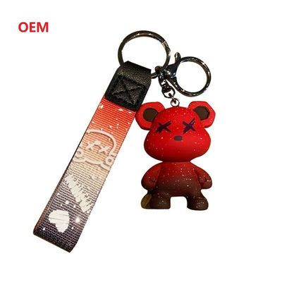3d Keychain Personalizado Keychain con anillo de llave de metal