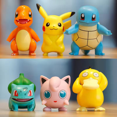 Juguetes de silicona de plástico personalizados OEM Juguetes de personaje de figura suave 3D Fabrica de juguetes fabricantes