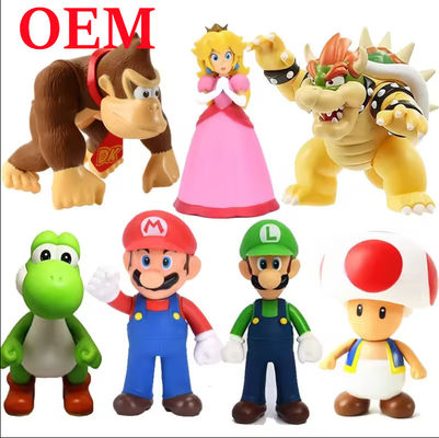4 Inches Cartoon Models Wedding Dress Series Action Figure Cake Decoration Anime Figure Toys