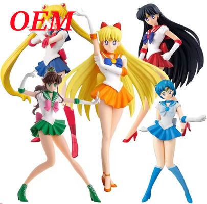 Figura de PVC personalizada Figuras de acción de anime suministradas por el cliente Juguete de arte de decoración para el hogar