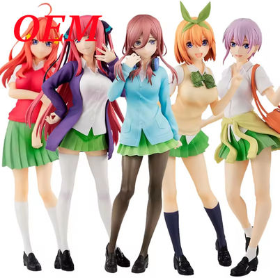 Figura de PVC personalizada Figura de acción de anime para la decoración del hogar Proceso de inyección de juguete de arte