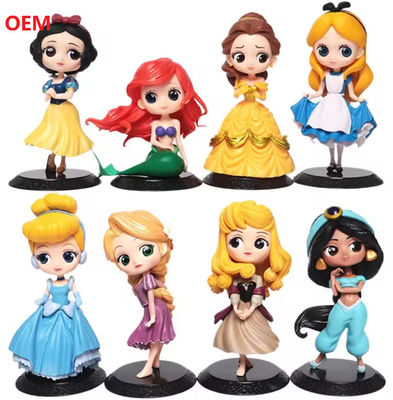 Tamaño personalizado juguetes de figuras de anime modelos de dibujos animados solo OEM para decoración y regalo para niños
