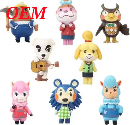 PVC Figura de vinilo Figura de acción de anime Juguetes de plástico para animales Decoración para el hogar Juguete de arte