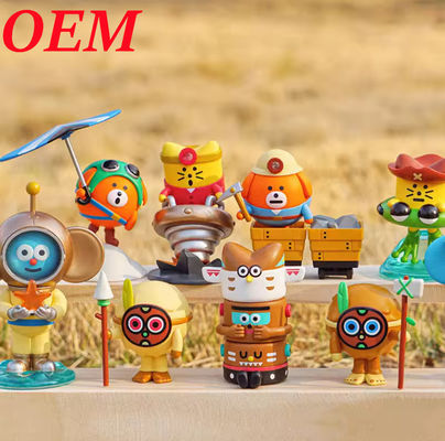 Juguetes de plástico de dibujos animados PVC juguetes de animales para niños regalo