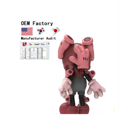 Fabricado en PVC suave OEM Arte Figura de vinilo personalizada Figura de juguete de diseñador