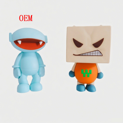 Figuras de acción de PVC de personajes de dibujos animados 3D personalizados, juguetes de muñecas de plástico
